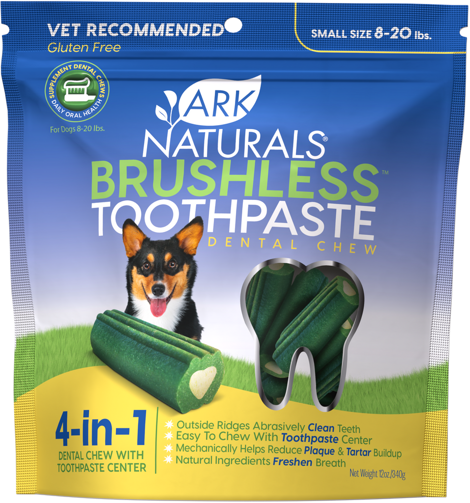 Ark Naturals  Brushless Toothpaste Dental Chew, Size: Small