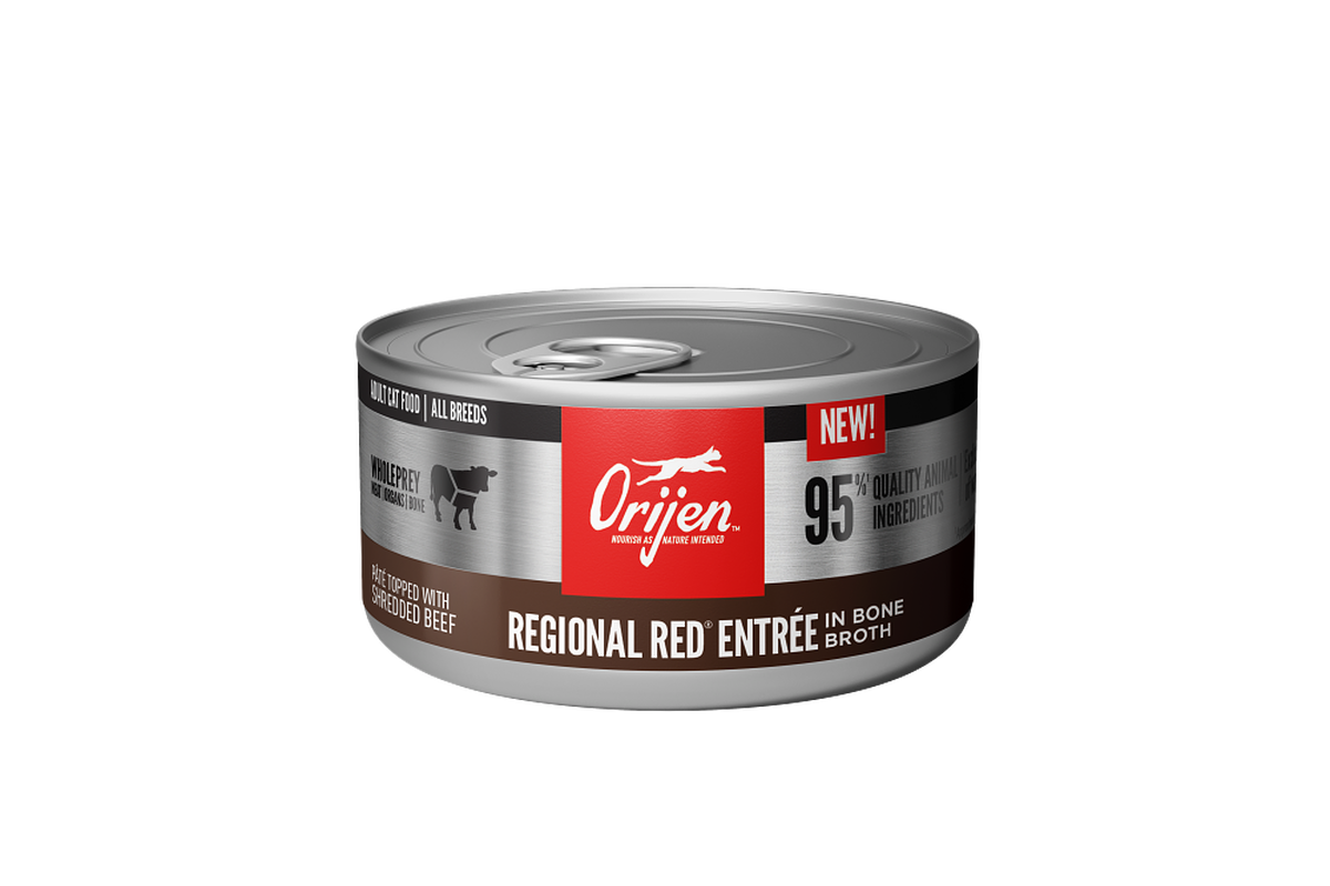 Orijen Cat Food Regional Red, Bag Size: 4 lb, Flavor: Regional Red