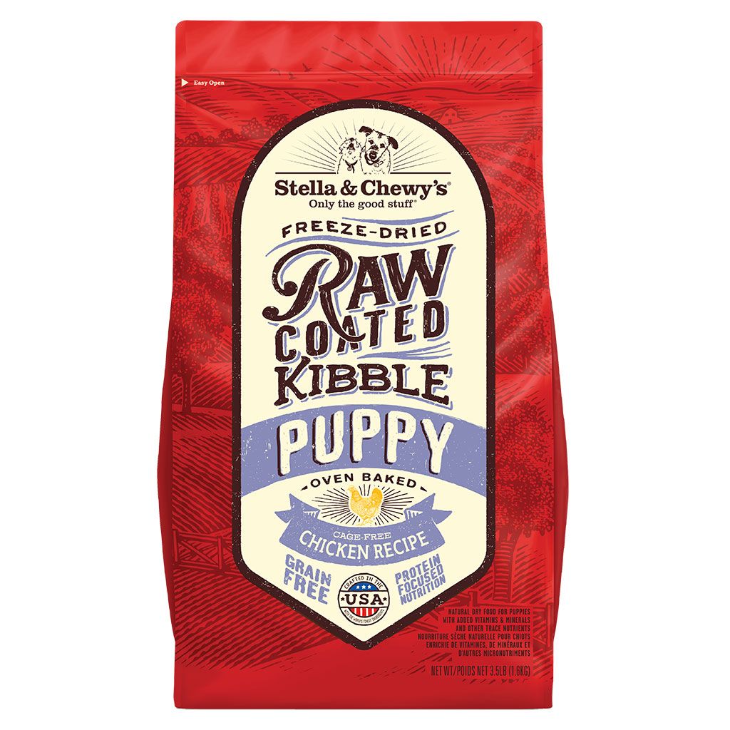 Stella &amp; Chewy's Cage Free Chicken Puppy Raw Coated Kibble 