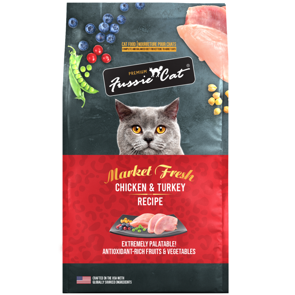 Fussie Cat Dry Food Chicken &amp; Turkey