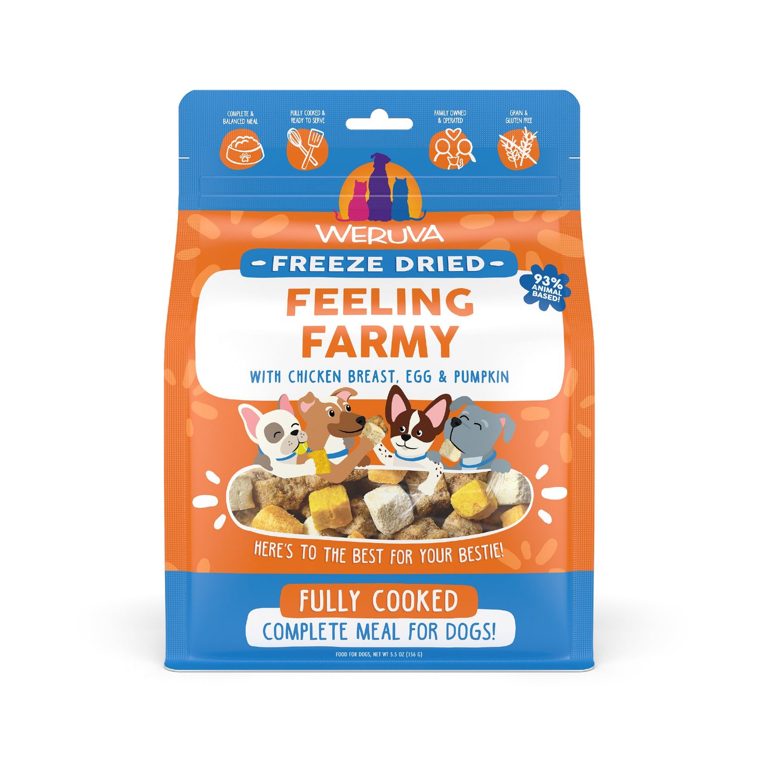 Weruva Freeze Dried Dog Food 