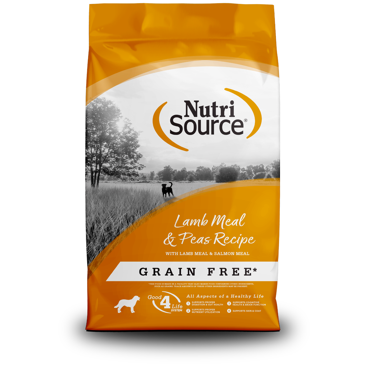 Nutrisource GF Dog Food Lamb Meal &amp; Pea