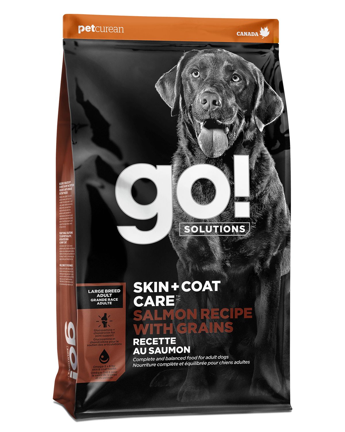 Go Dog LB Adult Skin &amp; Coat Salmon 