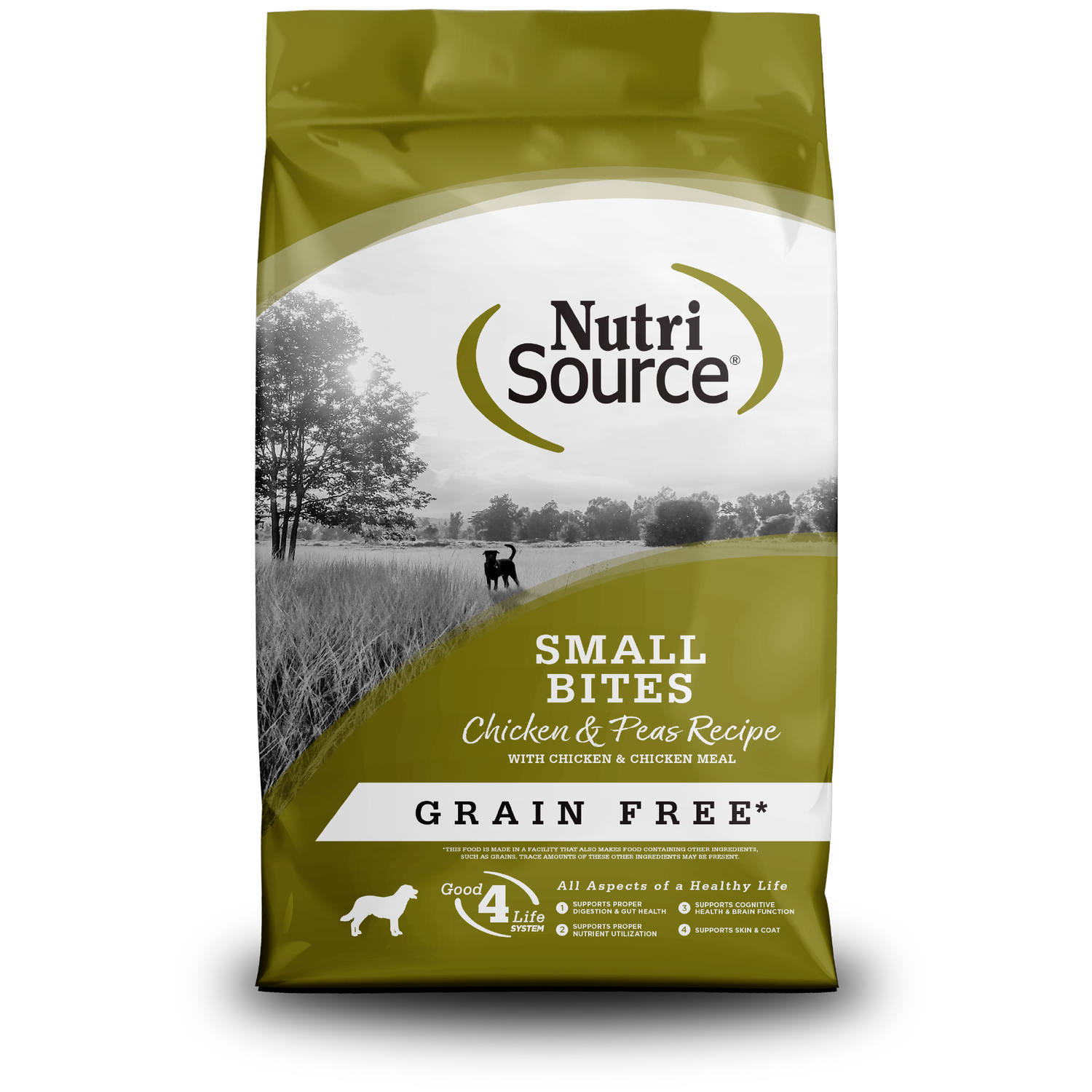 Nutrisource GF Dog Food Small Bites Chicken &amp; Pea
