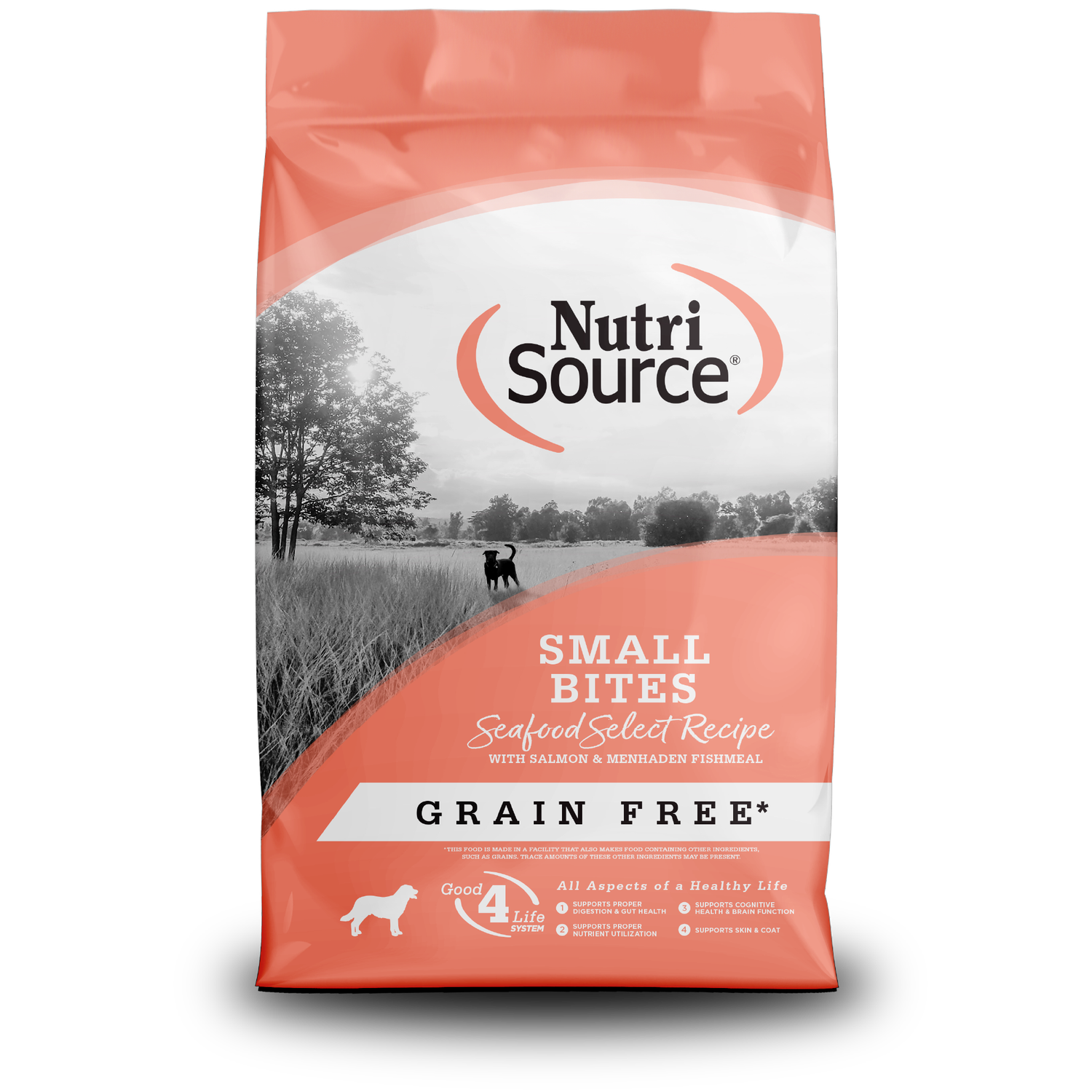 Nutrisource GF Dog Food Small Bites Seafood Select
