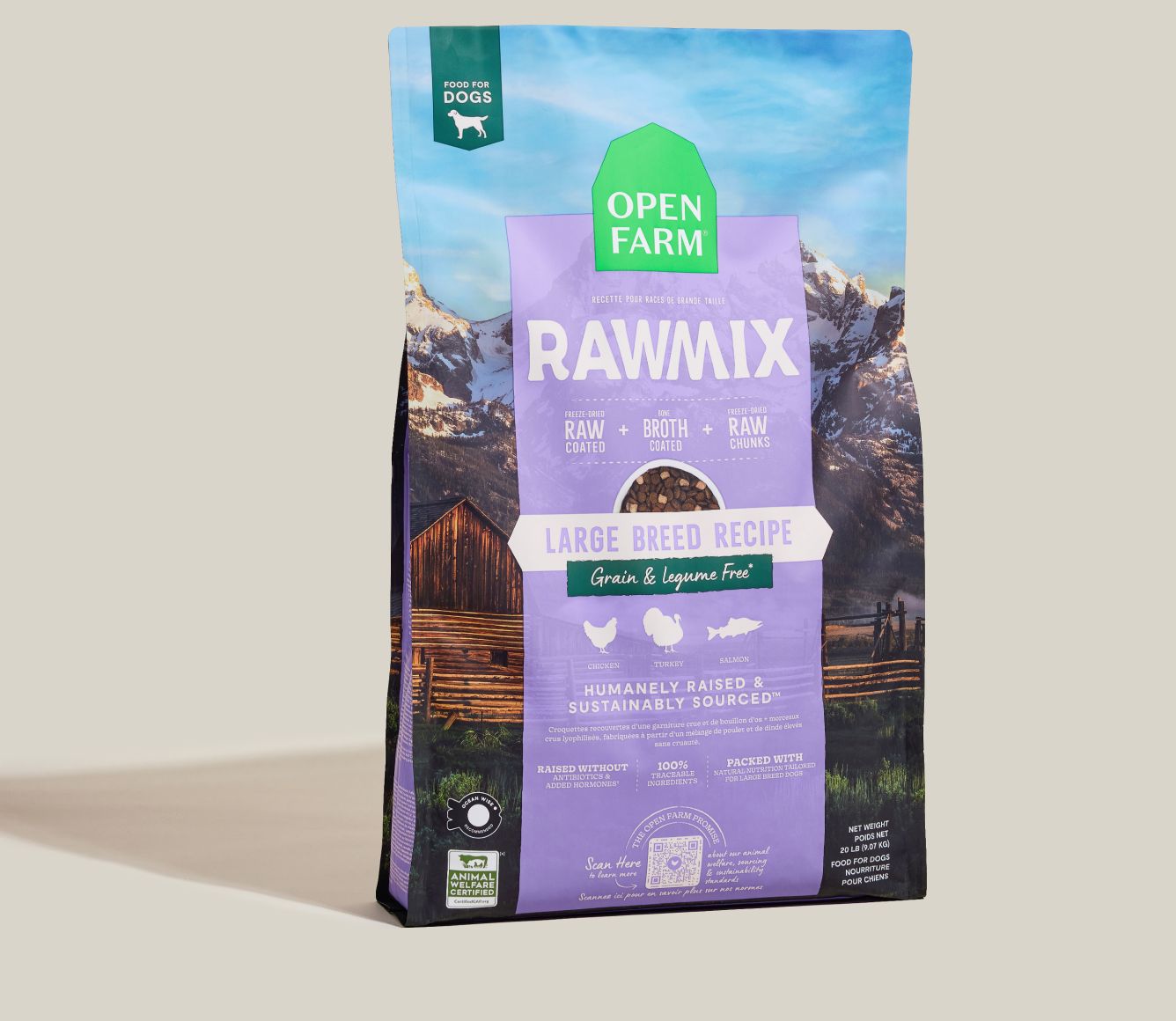 Open Farm RawMix Dog Kibble AG 