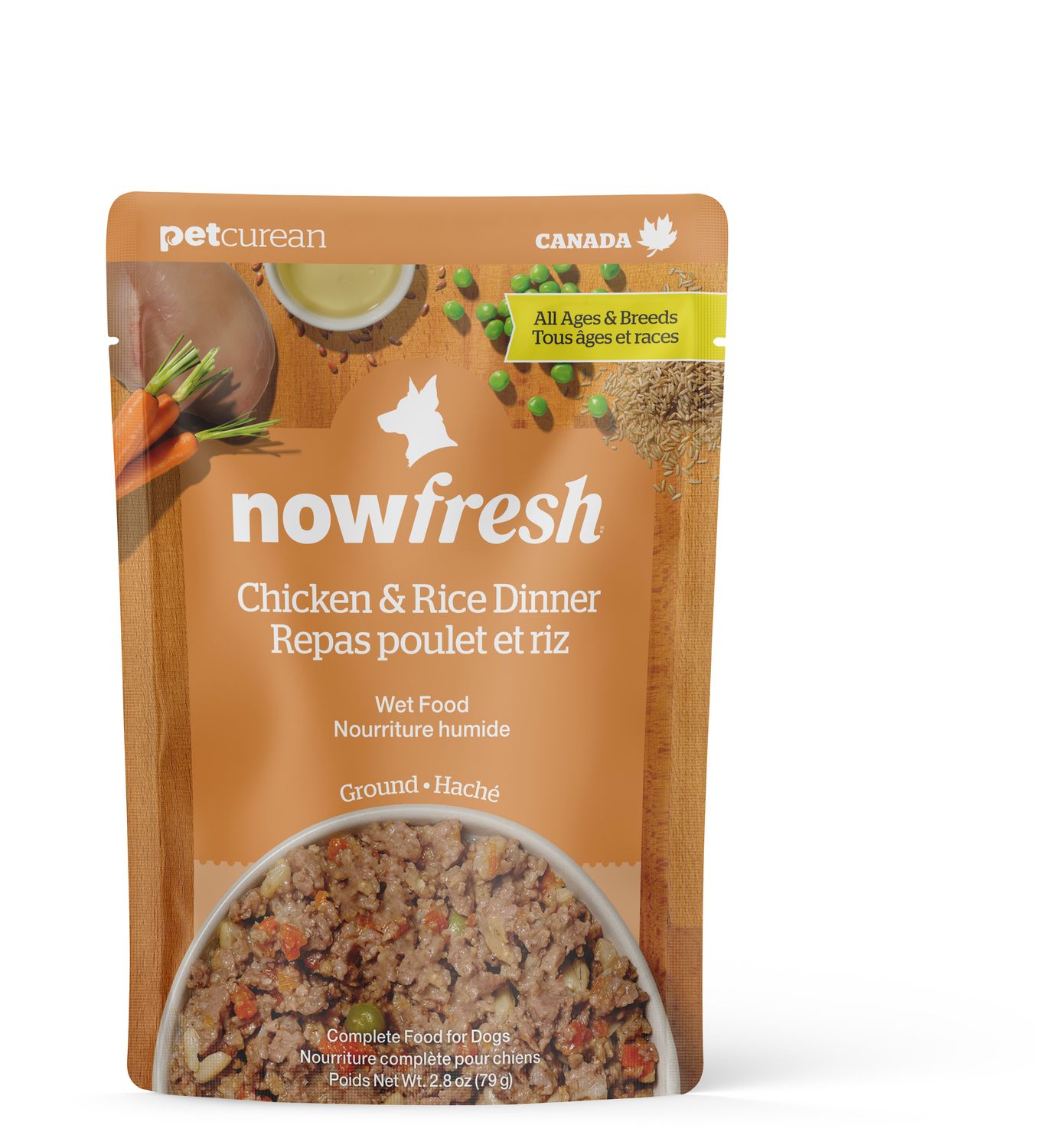 NOW Dog Wet Food Pouch