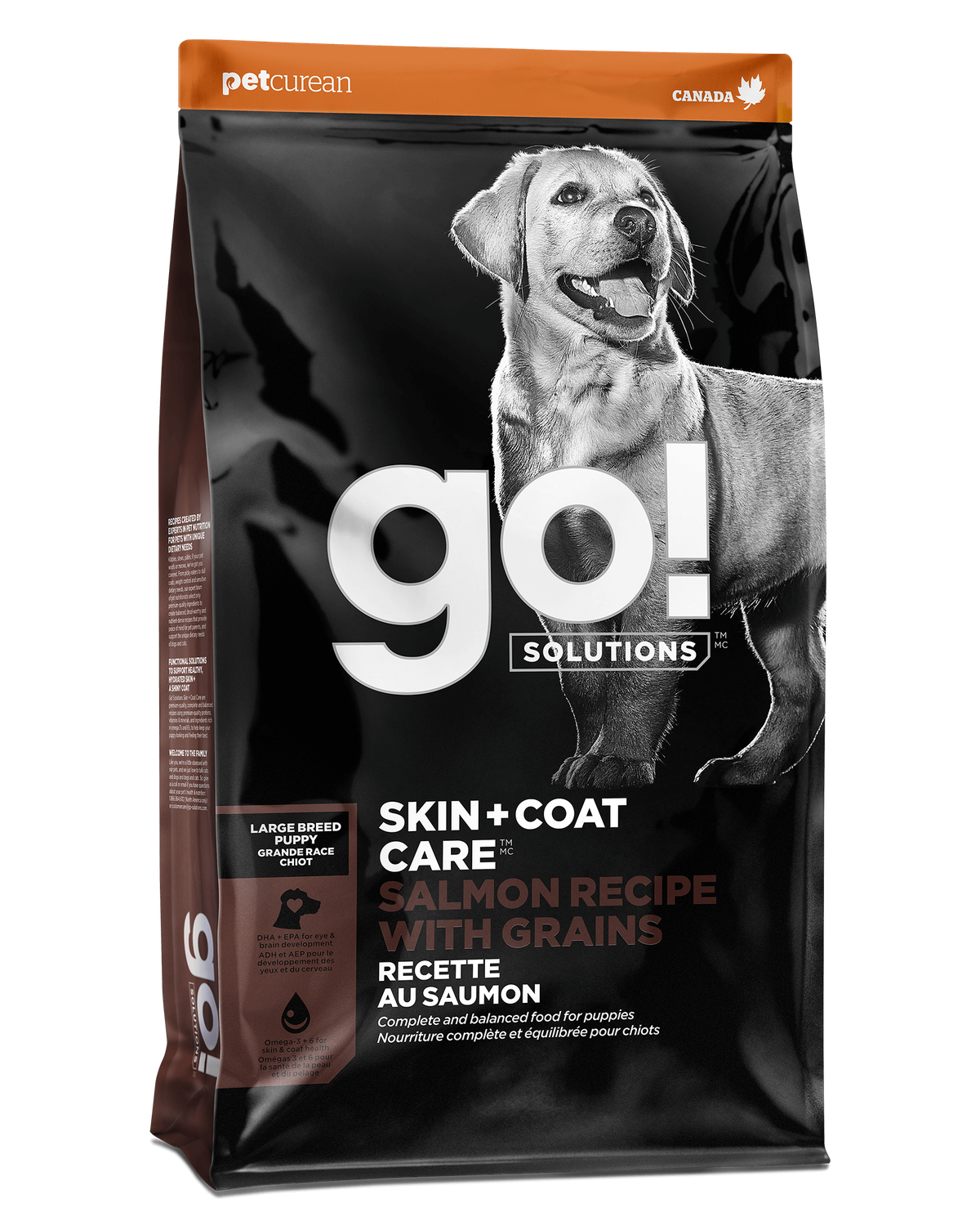 Go Dog LB Puppy Skin &amp; Coat Salmon 