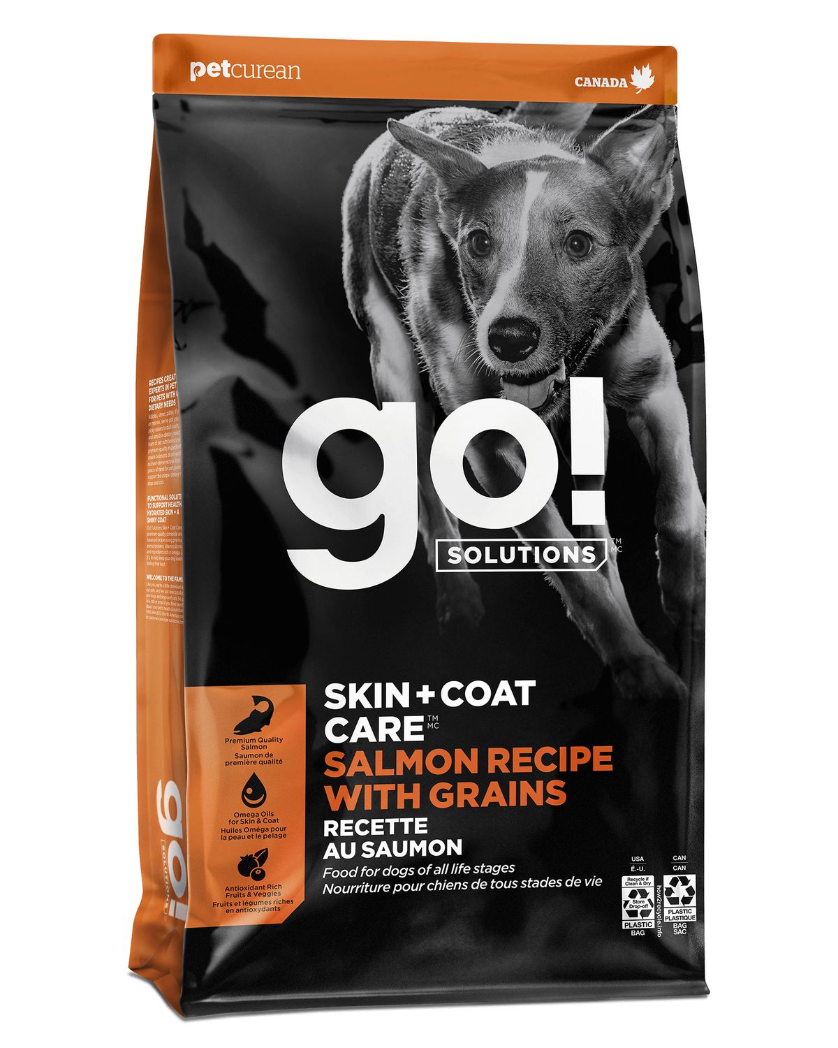 Go Dog LB Puppy Skin &amp; Coat Salmon 