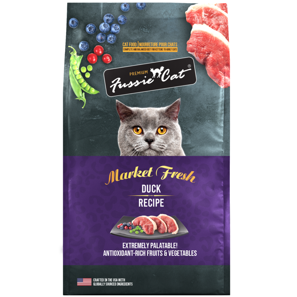 Fussie Cat Dry Food Duck 