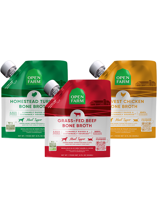 Open Farm Bone Broth (Dog &amp; Cat), Flavor: Beef, Size: 12 oz