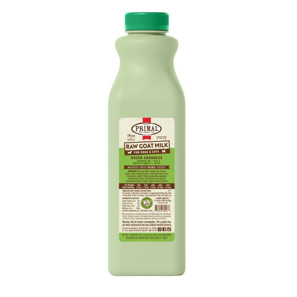 Primal Raw Goat Milk 1 QT