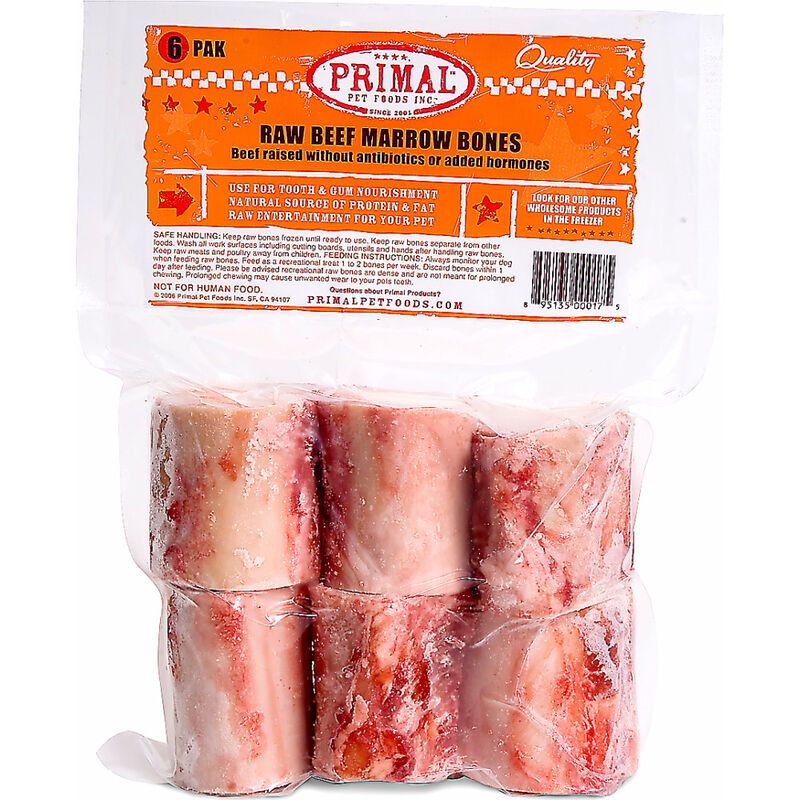 Primal-2 Beef Marrow Bone 6-pk 10/cs