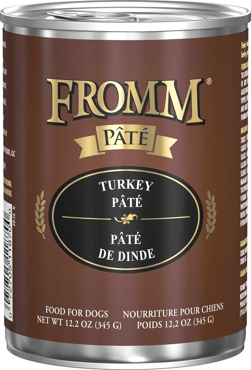 Fromm Gold Turkey Paté 12oz