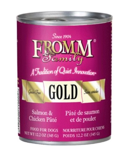 Fromm Gold Salmon n Chicken Pate 12oz
