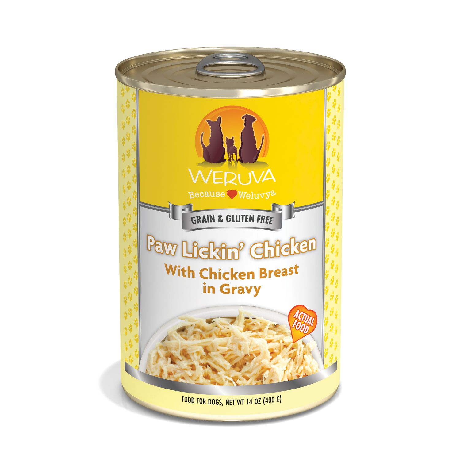 Weruva Canned Dog Food Paw Lickin Chicken 14 oz