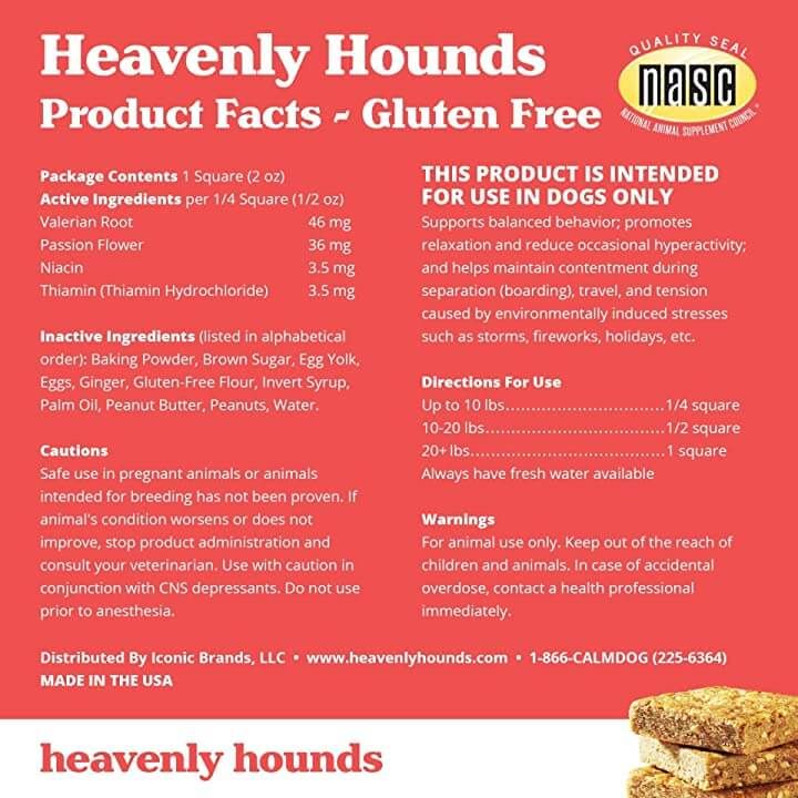 Heavenly Hounds Relaxation Square (Peanut Butter)
