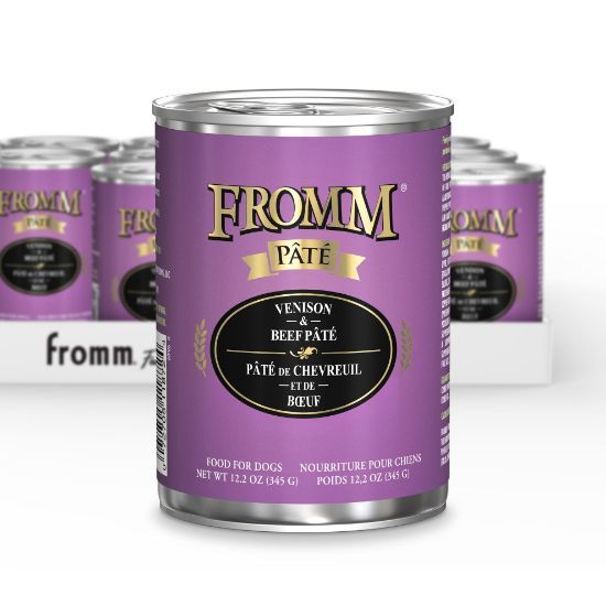 Fromm Gold Venison n Beef Paté 12oz