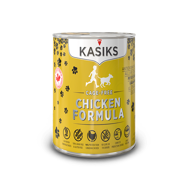 Kasiks Dog Can 12oz (Cage-Free Chicken)