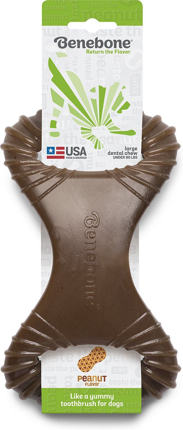 Benebone Dental Chew Peanut Butter Lg