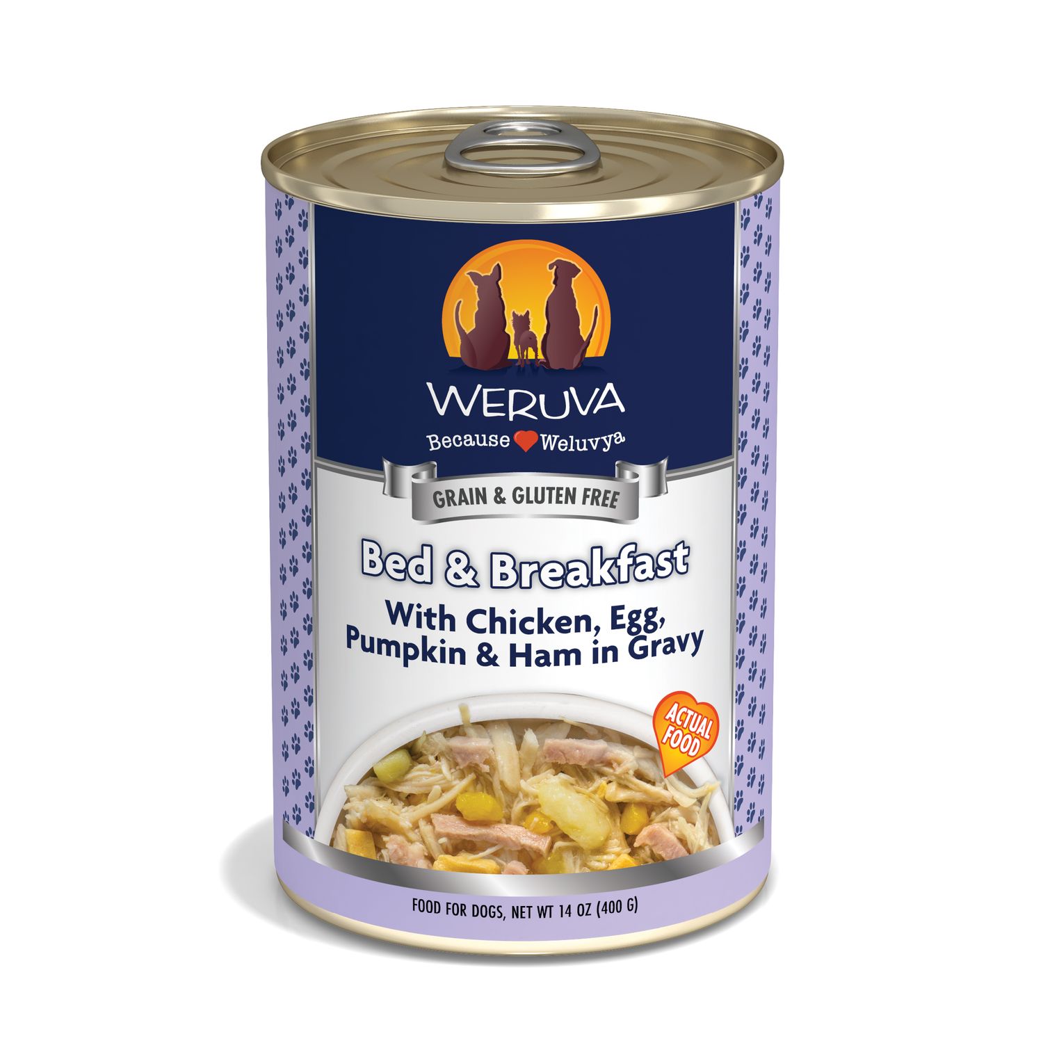 Weruva Canned Dog Food Bed &amp; Breakfast 14 oz