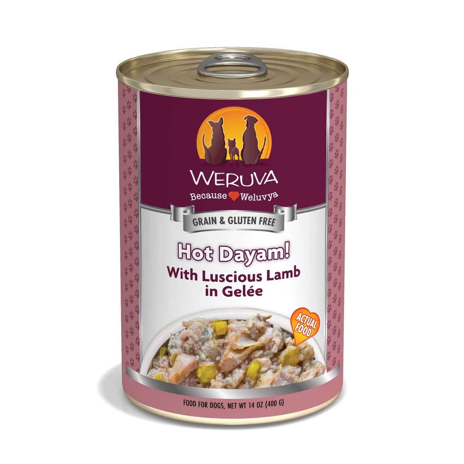 HOT DAYAM - DOG, 14 OZ. CAN