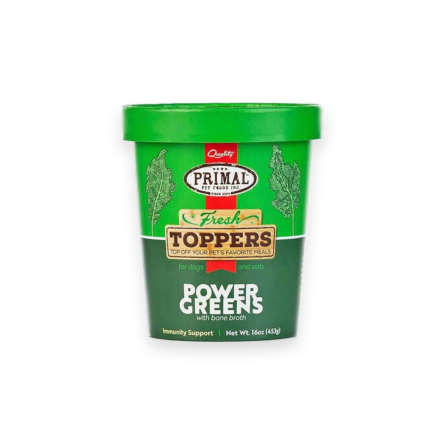 Primal Fresh Topper Power Greens 16oz