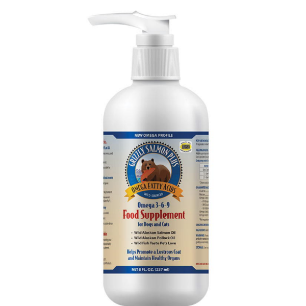 Grizzly Salmon Oil Omega Plus 8 oz