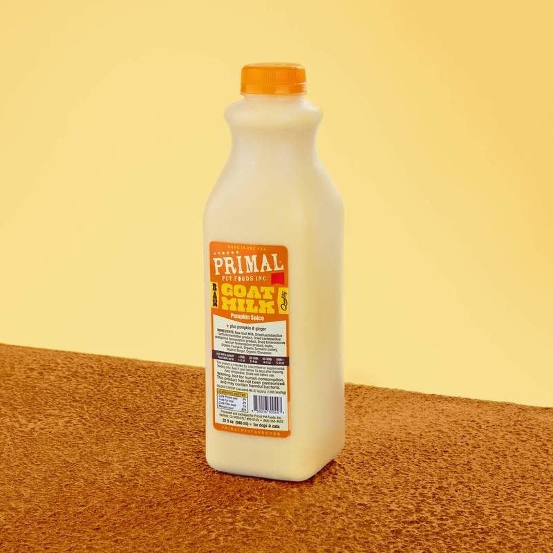 Primal Raw Goat Milk Pumpkin 1 QT
