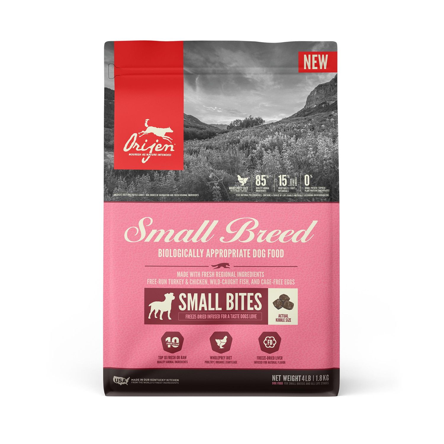 Orijen Dog Food Small Breed 4lb