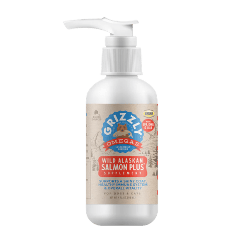 Grizzly Salmon Oil Omega Plus 4 oz