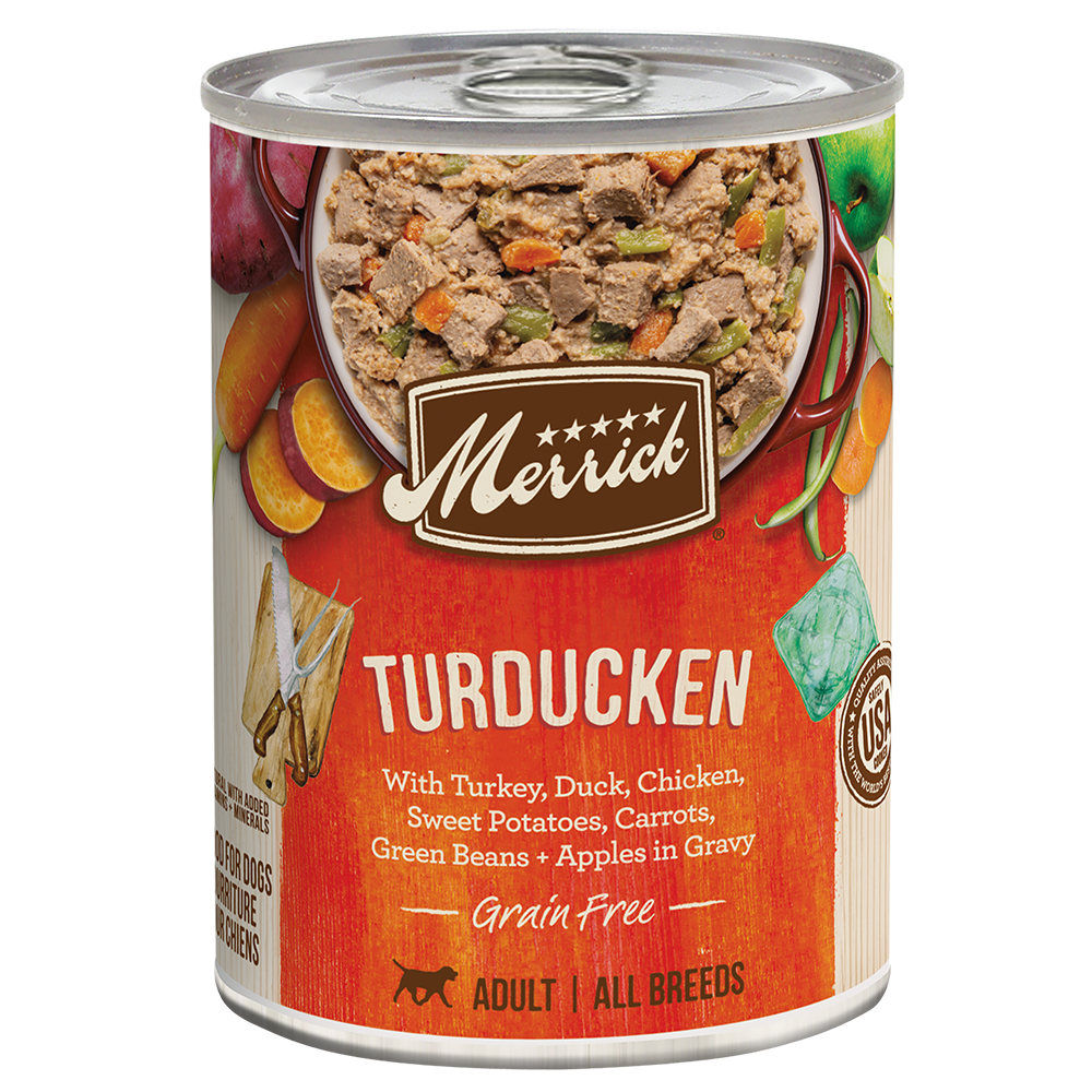 Merrick Canned Dog 12.7oz (Turducken)