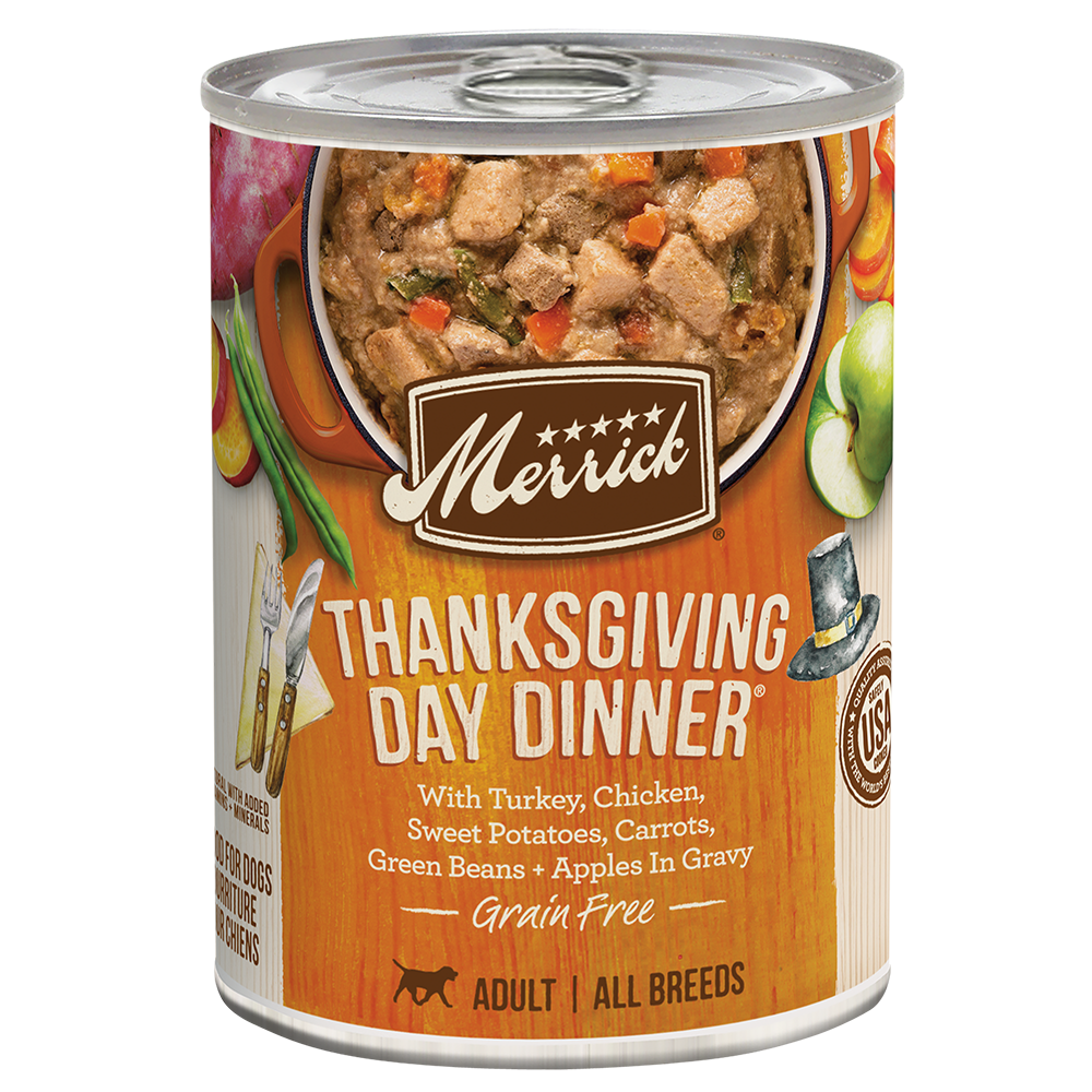 Merrick Canned Dog 12.7oz (Thanksgiving Dinner)