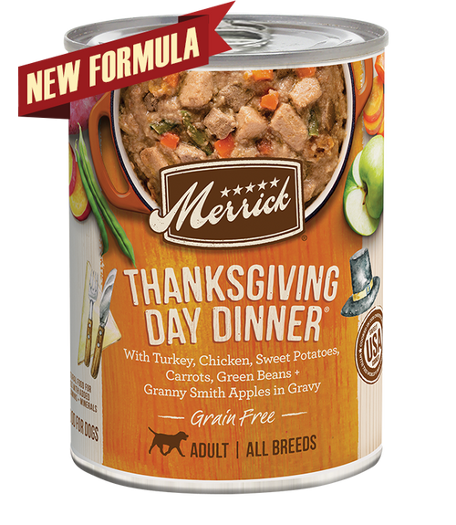 Merrick Canned Dog 12.7oz (Thanksgiving Dinner)