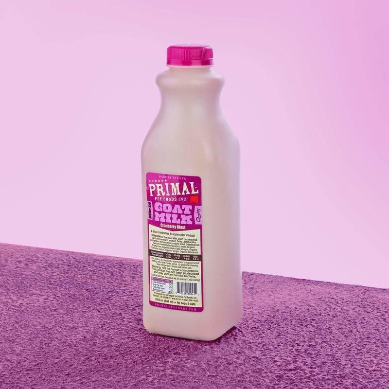 Primal Raw Goat Milk Cranberry Blast 1 QT