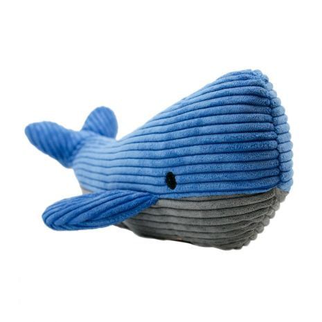 Tall Tails Plush Whale w/ Squeaker Toy 14"