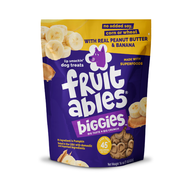 Fruitables Biggies Bag Peanut Butter Banana 16oz
