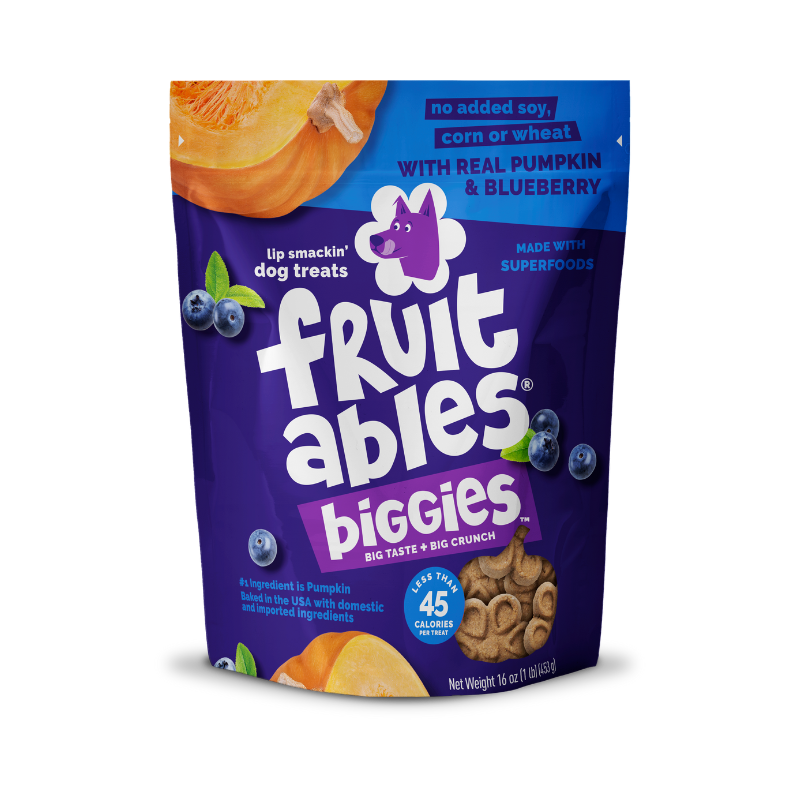 Fruitables Biggies Pumpkin and Blueberry