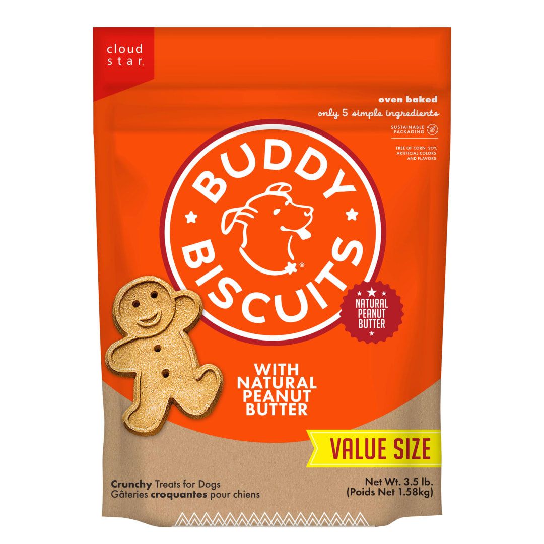 Buddy Biscuits Peanut Butter 3.5 lb
