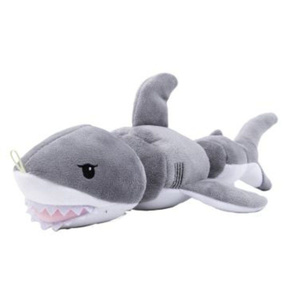 Tall Tails Plush Shark w/ Squeaker Toy 14"