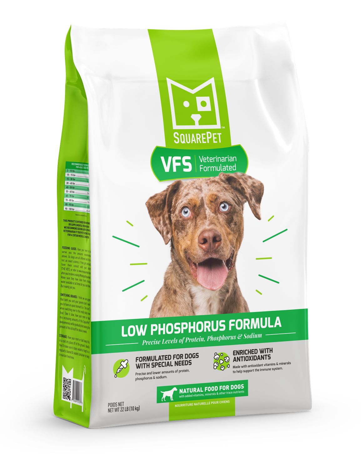 Square Pet VFS Low Phosphorus 4.4#
