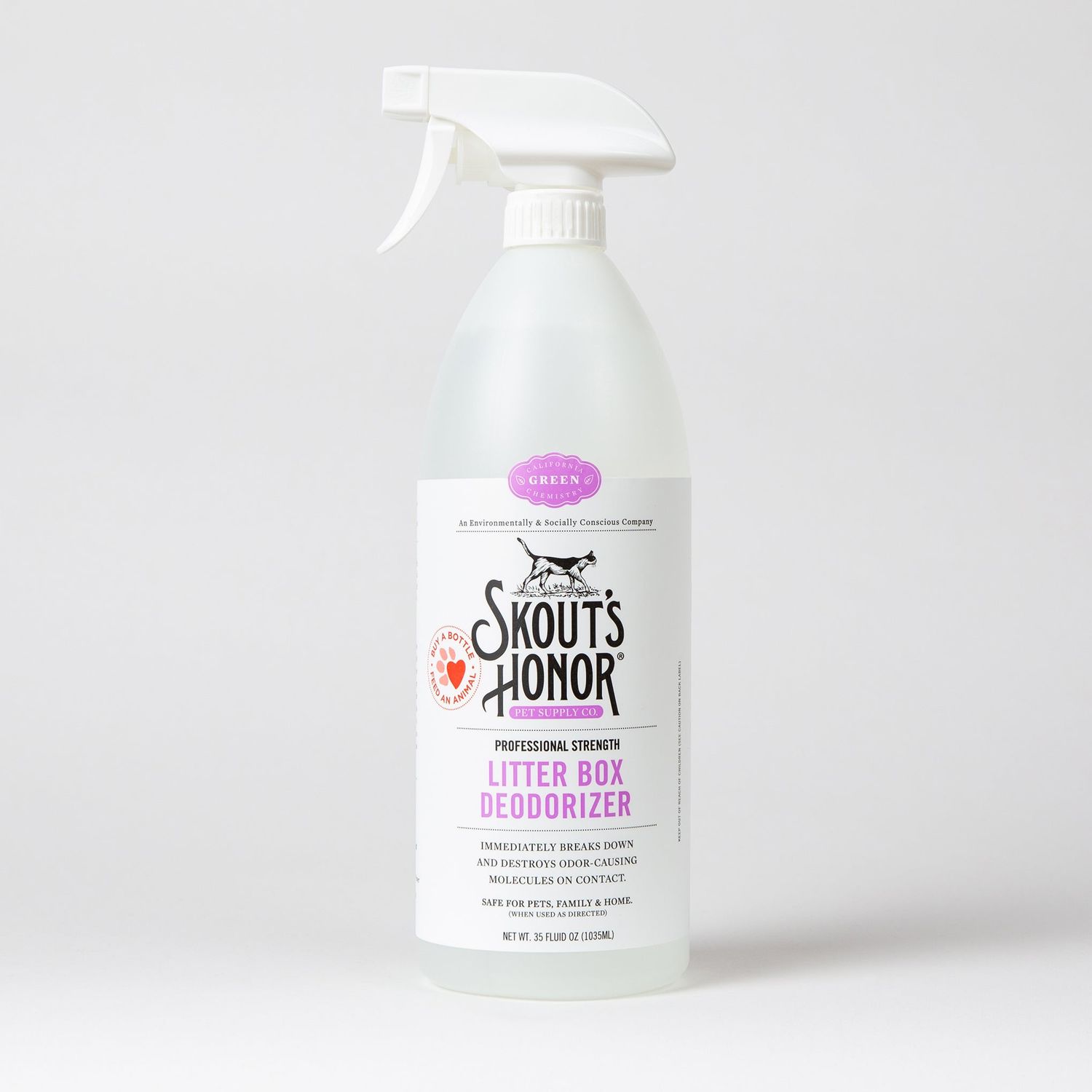 Skouts Honor Litter Box Deodorizer 35floz