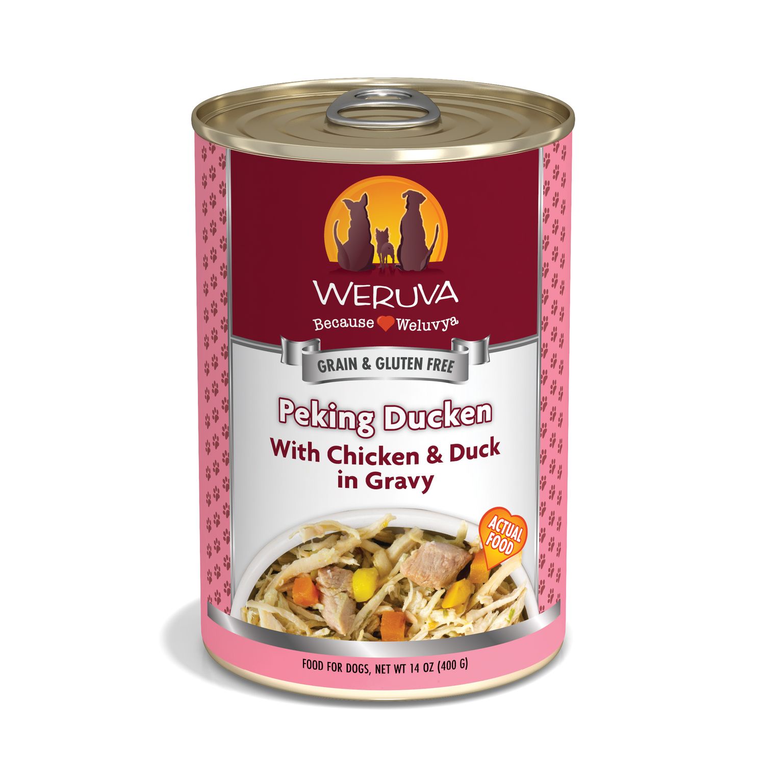 Weruva Canned Dog Food Peking Ducken 14 oz