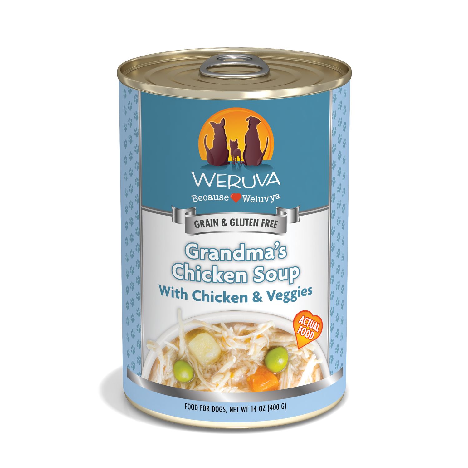Weruva Canned Dog Food Grandmas Chicken Soup 14 oz
