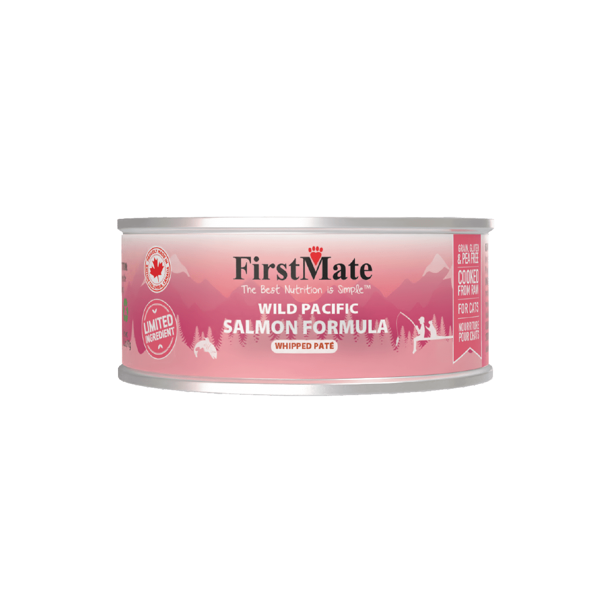 FirstMate Cat Can Pacific Salmon 3.2oz