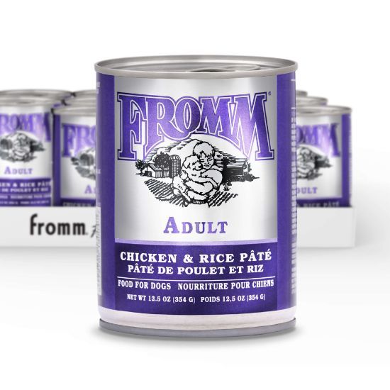 Fromm Classic Chicken &amp; Rice Pate Canned dog food 12.5oz