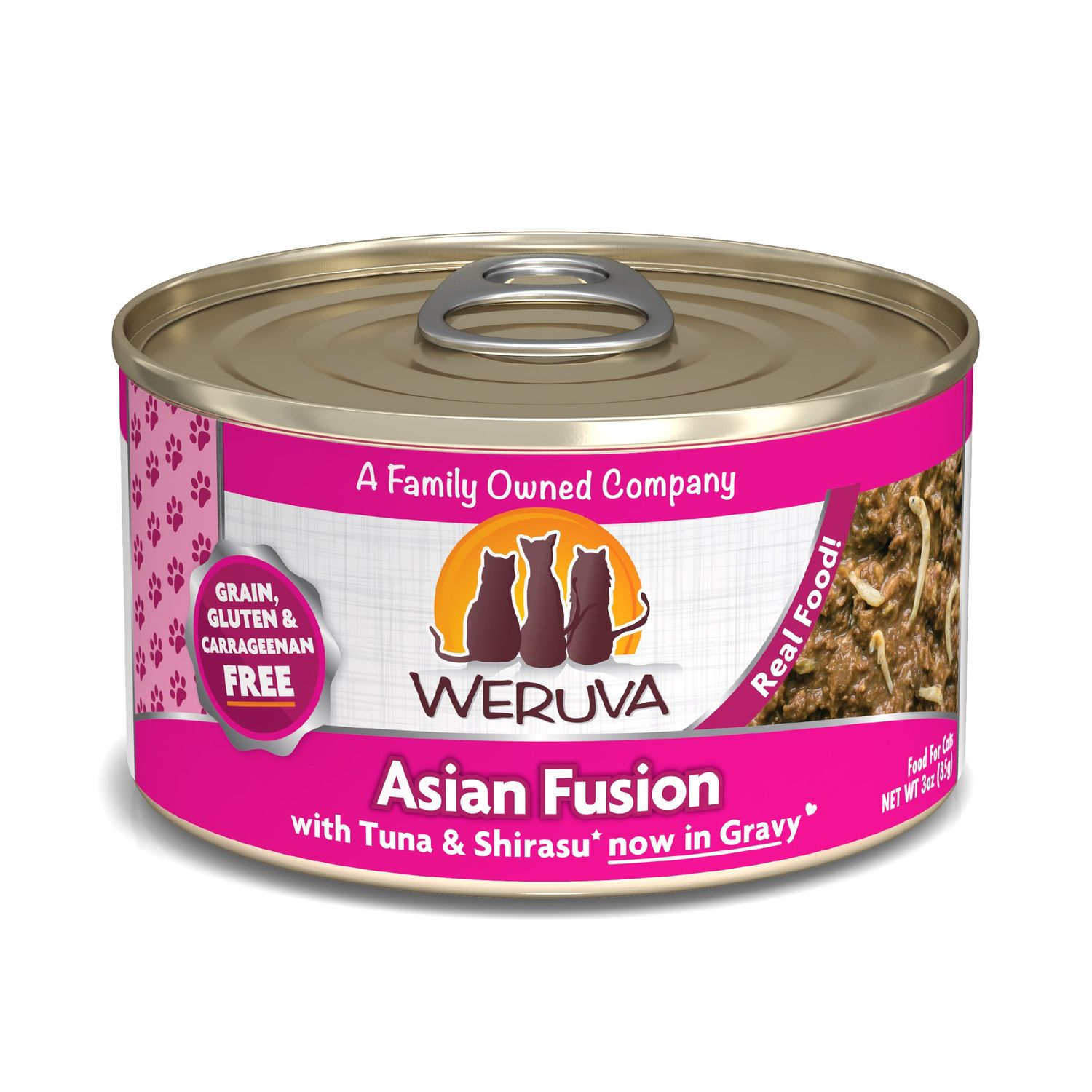 Weruva Canned Cat Food Asian Fusion 3oz