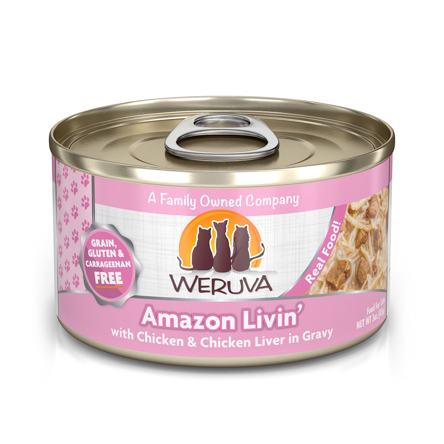 Weruva Canned Cat Food Amazon Livin 3 oz