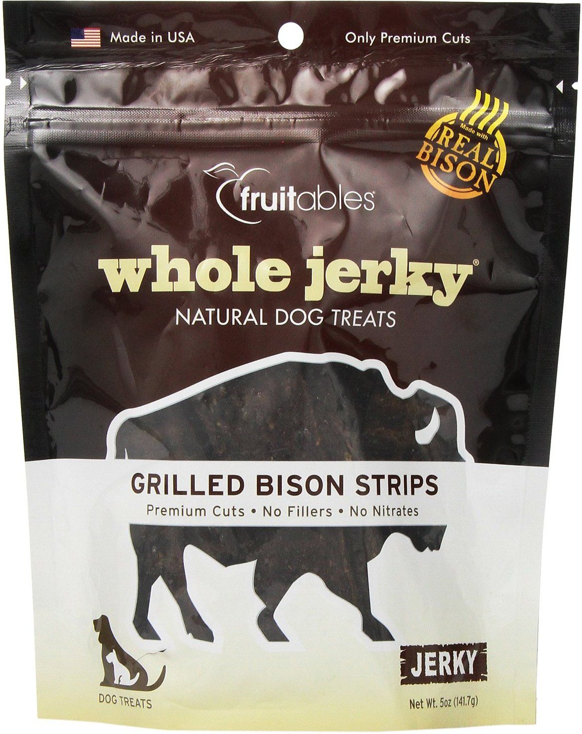 Fruitables Jerky Grilled Bison Strips 5oz