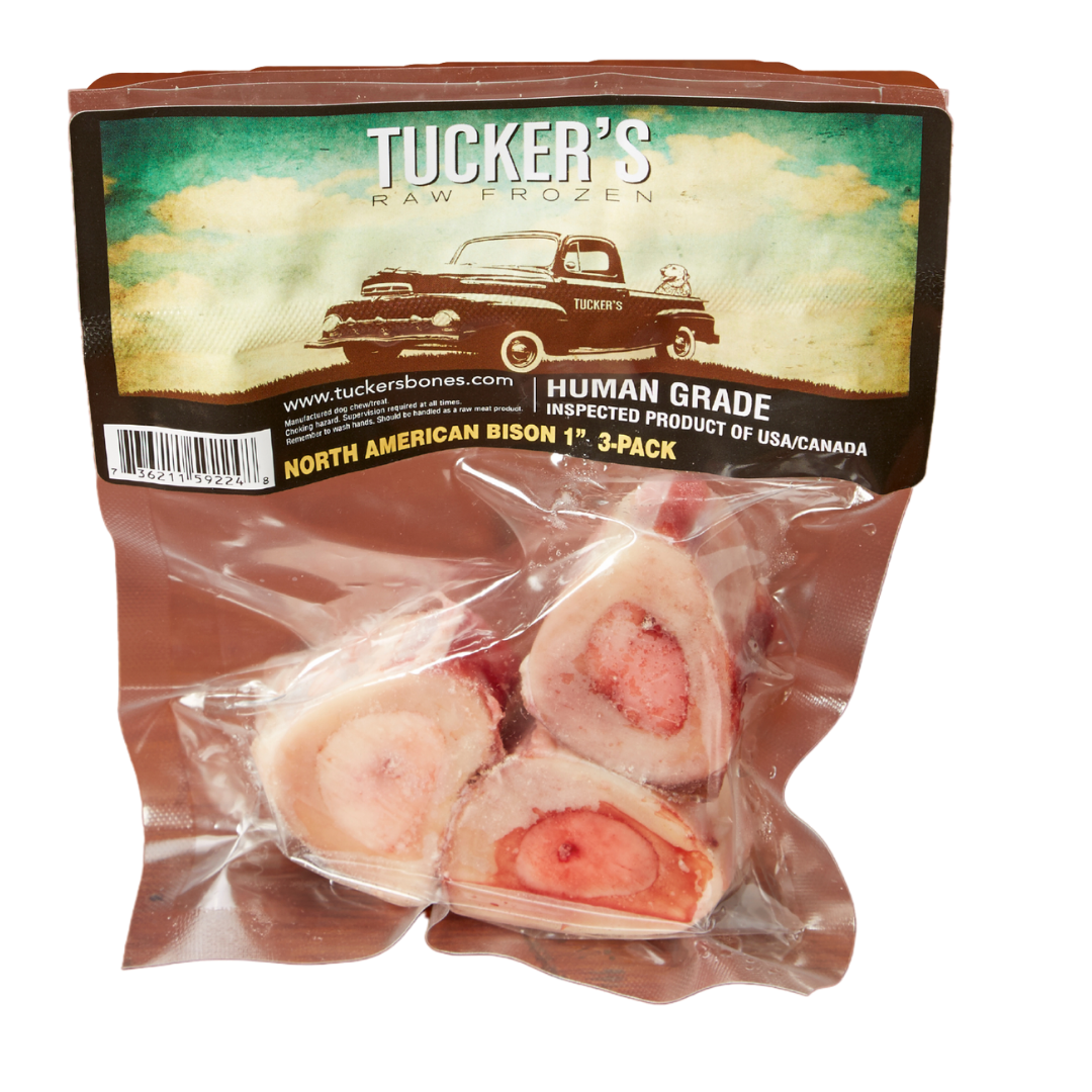 Tucker's Bison Bone 1" - 3 pack